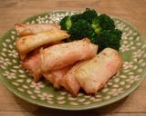 簡単☆かにかまとセロリのチーズ春巻き作り方6写真