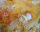 カニカマ、玉子の・青ねぎのせ丼ぶり作り方8写真