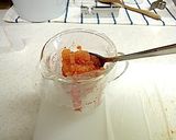 キレイに詰めよう♪明太子れんこん作り方2写真