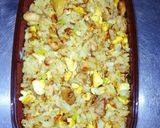 初心者簡単パラパラ塩麹鮭チャーハンランチ作り方11写真