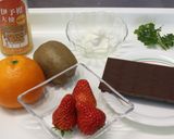 チョコっといい予感のフルーツサラダ作り方1写真