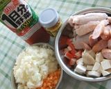 ホットプレートで簡単カレーパエリア作り方1写真