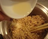 鶏そぼろご飯作り方3写真