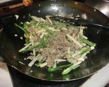 胡麻油で炒める本格青椒肉絲♪作り方5写真