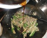 胡麻油で炒める本格青椒肉絲♪作り方6写真