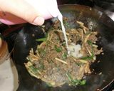 胡麻油で炒める本格青椒肉絲♪作り方7写真