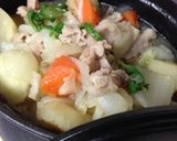 ストウブのお鍋で作る豚肉じゃが作り方7写真