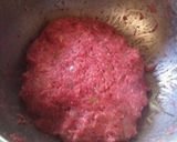 我が家のカマンベールハンバーグ作り方1写真