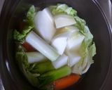 丸大根と鶏もも肉のジンジャースープ作り方10写真
