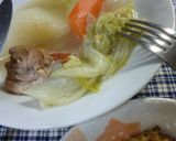 丸大根と鶏もも肉のジンジャースープ作り方14写真