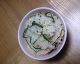 簡単☆大葉のせ明太子ご飯作り方6写真