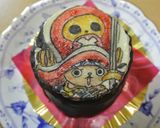 写し絵シートで簡単キャラチョコケーキ作り方11写真