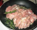 粒マスタードソースのチキン香草ソテー作り方4写真
