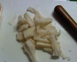 食感が全然ちが～う♪　れん根のきんぴら！作り方1写真