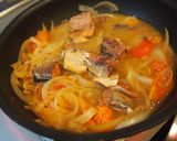 サバ味噌煮缶とトマトのカレー作り方3写真