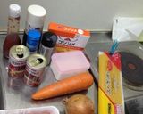 トマトジュースでミートソース♪作り方1写真