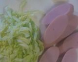 昭和な魚肉ソーセージのホットドッグ　作り方1写真