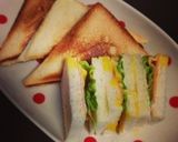 カレーホットサンド＆玉子焼きサンド♪作り方1写真