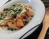 ダシダとサムジャンでいい味マヨ豚キムチ丼作り方3写真
