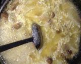 塩麹牡蛎とトロリ白菜のチーズミルクスープ作り方6写真