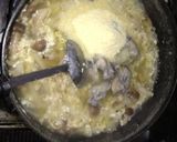 塩麹牡蛎とトロリ白菜のチーズミルクスープ作り方7写真
