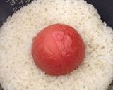 洋風☆トマト丸ごと炊き込みご飯♪作り方4写真