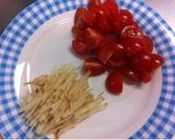 生姜で元気♪生姜とトマトと卵のスープ作り方5写真