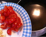 生姜で元気♪生姜とトマトと卵のスープ作り方12写真