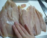 応用抜群☆鶏むね肉で塩鶏作り方4写真