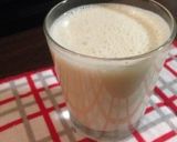 夜飲んで更に便秘解消!豆乳バナナじゅーす作り方2写真