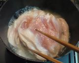 応用抜群☆鶏むね肉で塩鶏作り方7写真