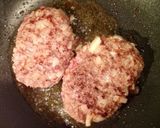 トマトと水菜の爽やか簡単ハンバーグ作り方5写真