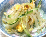 もやしと卵の酢のもの作り方5写真