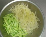 節約!!もやしの塩ﾄﾞﾚｯｼﾝｸｻﾗﾀﾞ作り方7写真