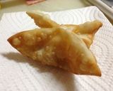 餃子の皮でチーズとベーコンのパリパリ揚げ作り方2写真
