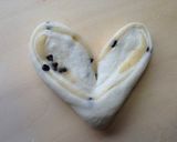 ハート♡のチョコチップクッキーパン作り方13写真
