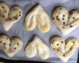 ハート♡のチョコチップクッキーパン作り方15写真