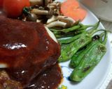 バレンタインにハートのハンバーグ♬作り方2写真
