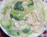 丸ごと1個食え！レタスとハムのクリーム煮作り方18写真