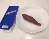 レンジで簡単♡揚げないポテトチップス作り方1写真
