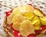 レンジで簡単♡揚げないポテトチップス作り方4写真