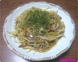 もやしのソース炒め作り方4写真