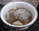 たけのこと糸こんにゃくの煮物作り方2写真