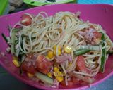 夏にさっぱり！簡単☆冷製パスタ☆作り方4写真