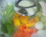 野菜もりもり食べられるシチューフォンデュ作り方6写真