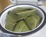 炊飯器同時調理機能で牛肉の月桃蒸し作り方3写真