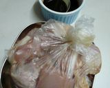 鶏もも肉のスパイシー黒酢照り焼き☆作り方1写真