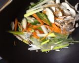 焼うどん目玉焼きのっけ作り方2写真