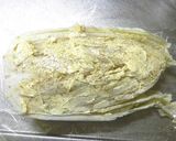 電子レンジで白菜のバター蒸し作り方1写真