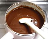桜のショコラようかん♪(チョコ羊羹)作り方6写真